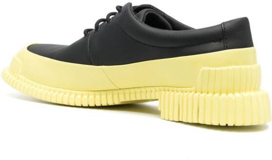 Camper contrasting-sole lace-up shoes Black