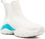 Camper contrasting-sole leather boots White - Thumbnail 2
