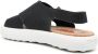 Camper cross-strap chunky sole sandals Black - Thumbnail 3