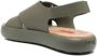 Camper cross-strap chunky sole sandals Green - Thumbnail 3