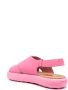 Camper cross-strap chunky sole sandals Pink - Thumbnail 3