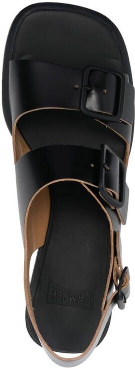 Camper Dina 50mm buckle-strap sandals Black