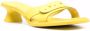 Camper Dina low-heel leather sandals Yellow - Thumbnail 2