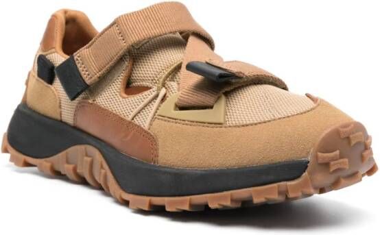 Camper Dril Trail touch-strap sneakers Brown