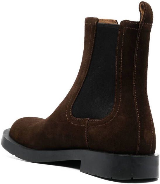 Camper elasticated side-panel detail boots Brown