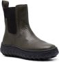 Camper Ground grained-texture leather boots Green - Thumbnail 2