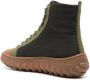 Camper Ground high-top leather sneakers Green - Thumbnail 3