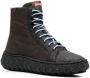 Camper Ground leather ankle boots Black - Thumbnail 2