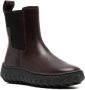 Camper Ground leather ankle boots Purple - Thumbnail 2