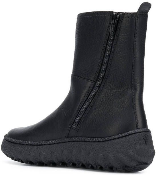 Camper Ground zip-up boots Black