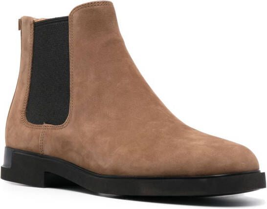 Camper Iman suede ankle boots Brown
