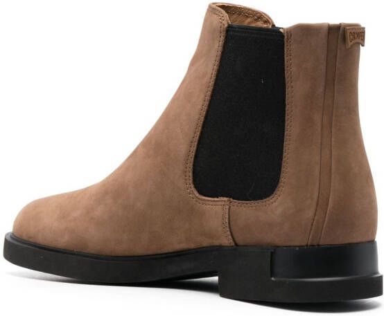 Camper Iman suede ankle boots Brown