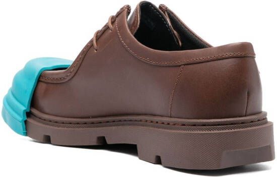 Camper Junction lace-up leather brogues Brown