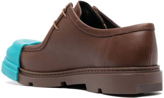 Camper Junction leather derby shoes Brown