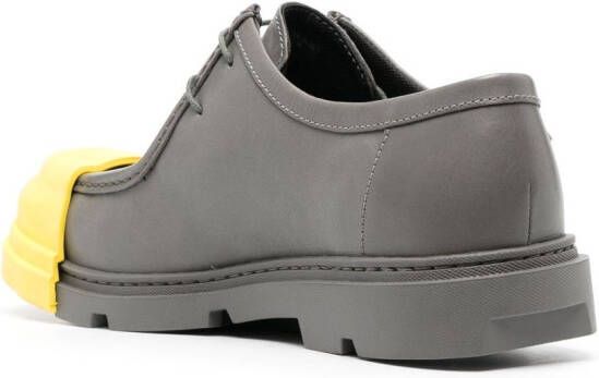 Camper Junction leather derby shoes Grey