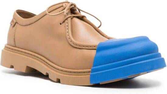 Camper Junction removable-toecap boat shoes Brown