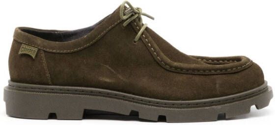Camper Junction removable-toecap Oxford shoes Green