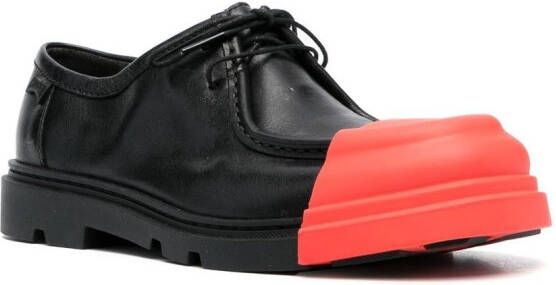 Camper Junction two-tone lace-up loafers Black