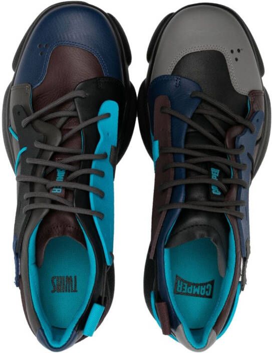 Camper Karst panelled lace-up sneakers Blue
