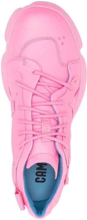 Camper Karst panelled lace-up sneakers Pink