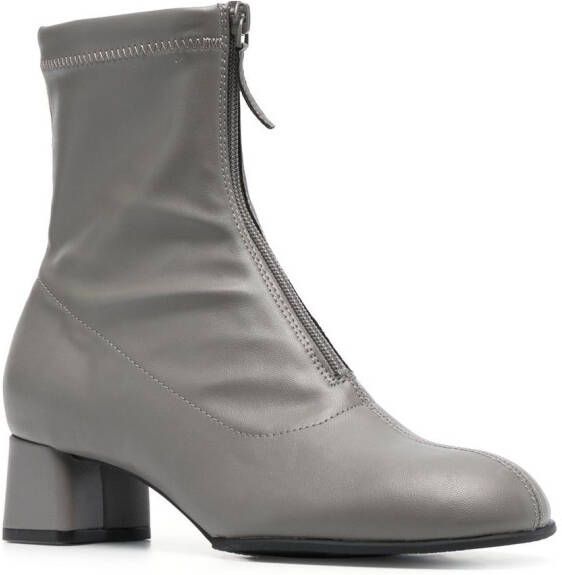Camper Katie zipped-up ankle boots Grey