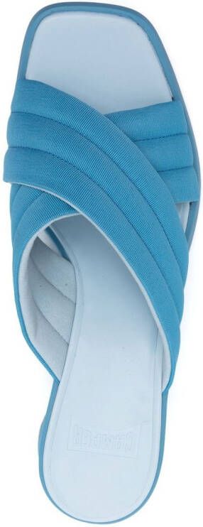 Camper Kiara 60mm crossover-strap sandals Blue