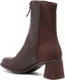 Camper Kiara 60mm leather ankle boots Red - Thumbnail 3
