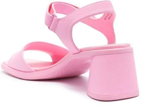 Camper Kiara 65mm leather sandals Pink
