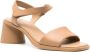 Camper Kiara block-heel leather sandals Brown - Thumbnail 2