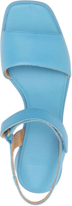 Camper Kiara leather sandals Blue