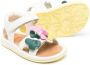 Camper Kids Bicho floral-appliqué sandals White - Thumbnail 2