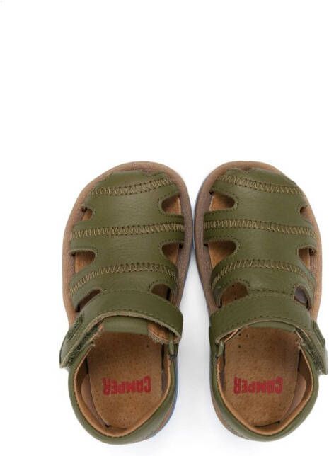 Camper Kids Bicho leather sandals Green