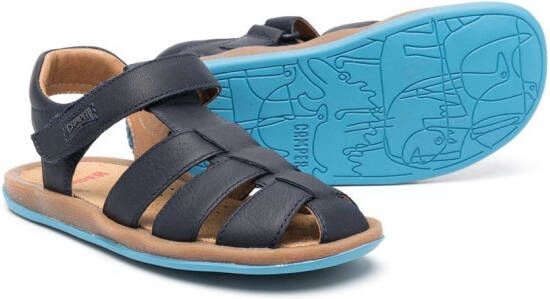 Camper Kids Bicho side-strap fastening sandals Blue