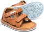 Camper Kids Bicho touch-strap leather sandals Brown - Thumbnail 2