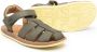 Camper Kids Bicho touch-strap leather sandals Green - Thumbnail 2