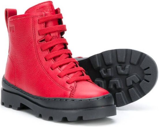Camper Kids Brutus boots Red
