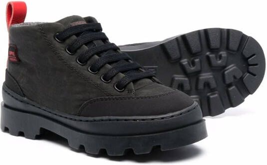 Camper Kids Brutus lace-up boots Black