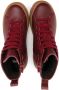 Camper Kids Brutus lace-up leather boots Red - Thumbnail 3