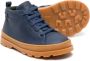 Camper Kids Brutus leather ankle boots Blue - Thumbnail 2