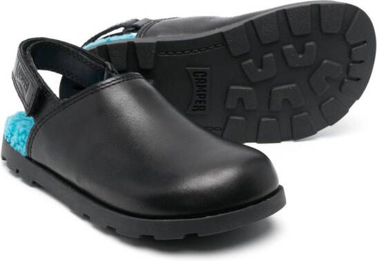 Camper Kids Brutus leather sandals Black
