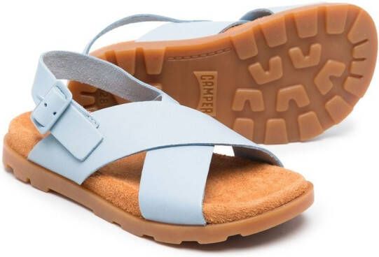 Camper Kids Brutus leather sandals Blue