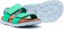 Camper Kids Brutus touch-strap leather sandals Green - Thumbnail 2