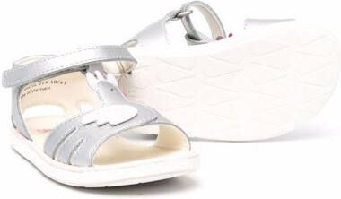 Camper Kids chick cut-out detailed sandals Grey
