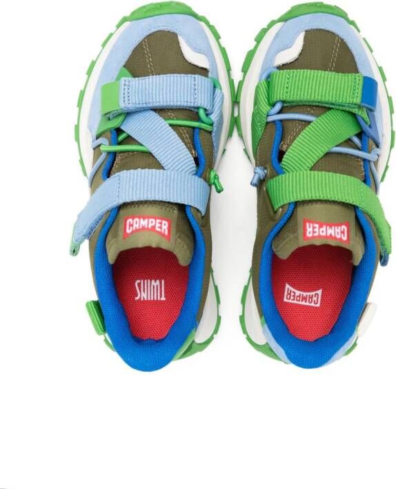Camper Kids Drift Trail Twins panelled sneakers Green
