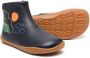 Camper Kids embroidered-detail ankle boots Blue - Thumbnail 2