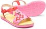Camper Kids flamingo-detail sandals Red - Thumbnail 2