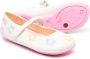 Camper Kids floral embroidery ballerina shoes White - Thumbnail 2