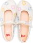 Camper Kids floral embroidery ballerina shoes White - Thumbnail 3