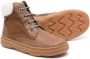 Camper Kids lace-up leather boots Brown - Thumbnail 2