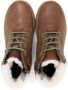 Camper Kids lace-up leather boots Brown - Thumbnail 3